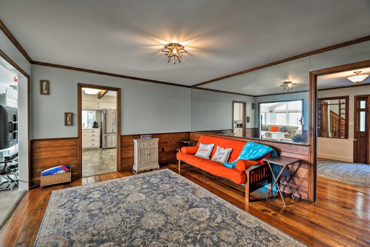 Bayfront Blounts Creek Home Private Beach And Dock! Whichard Beach Exteriér fotografie