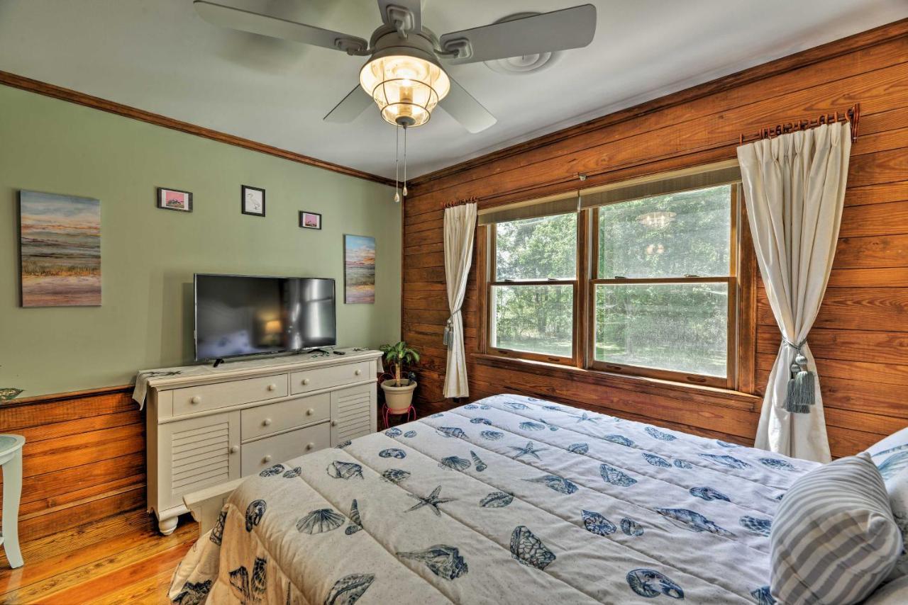 Bayfront Blounts Creek Home Private Beach And Dock! Whichard Beach Exteriér fotografie