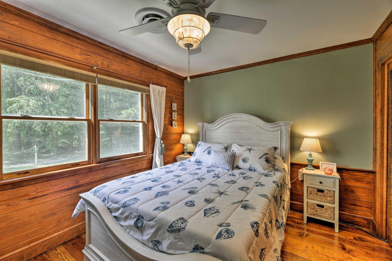 Bayfront Blounts Creek Home Private Beach And Dock! Whichard Beach Exteriér fotografie